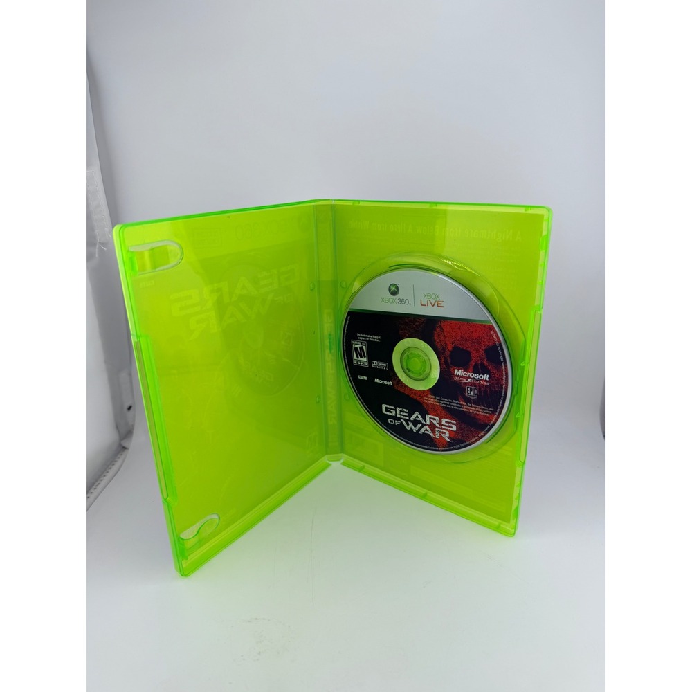 Gears of War Microsoft Xbox 360 2006 Tactical Third Person Shooter M NTSC OG - Picture 6 of 6